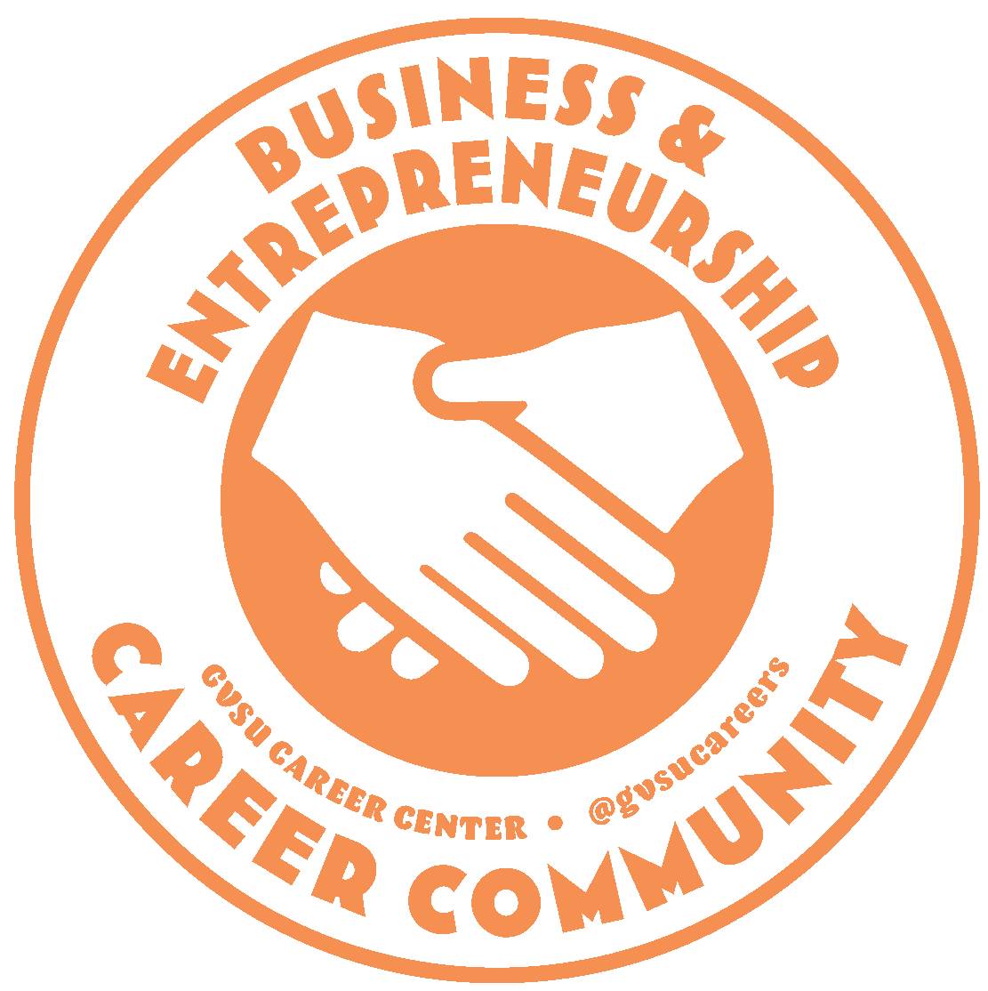 business and entrepreneurship career community logo